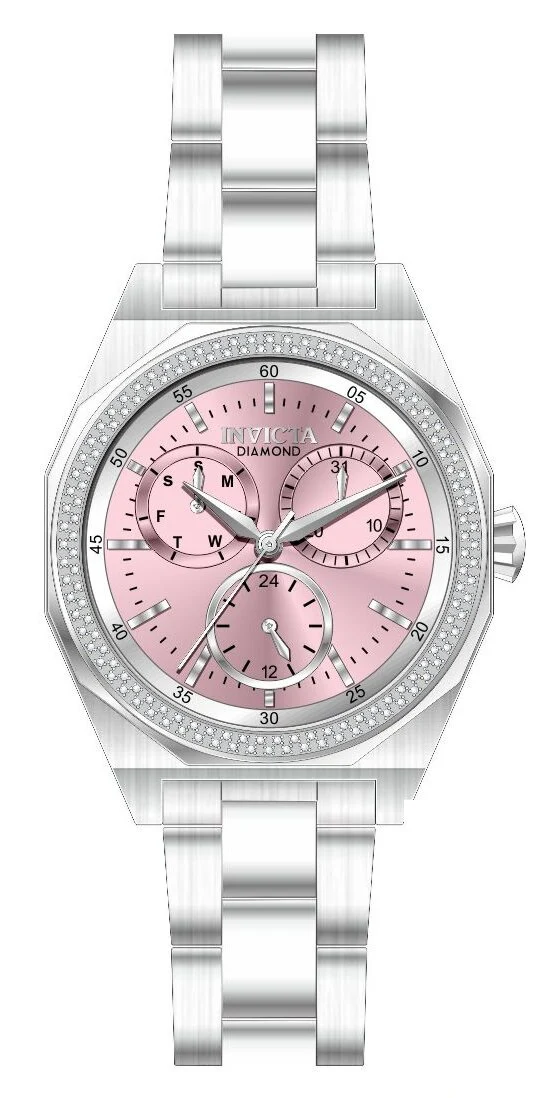 Band For Invicta Elite Diamond Lady 48781