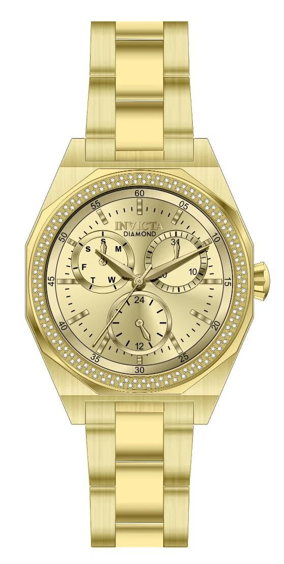 Band For Invicta Elite Diamond Lady 48783