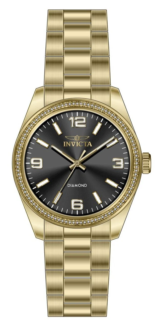 Band For Invicta Elite Diamond Men 48736