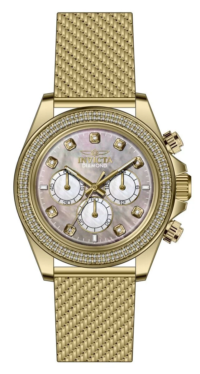 Band For Invicta Elite Diamond Men 48755