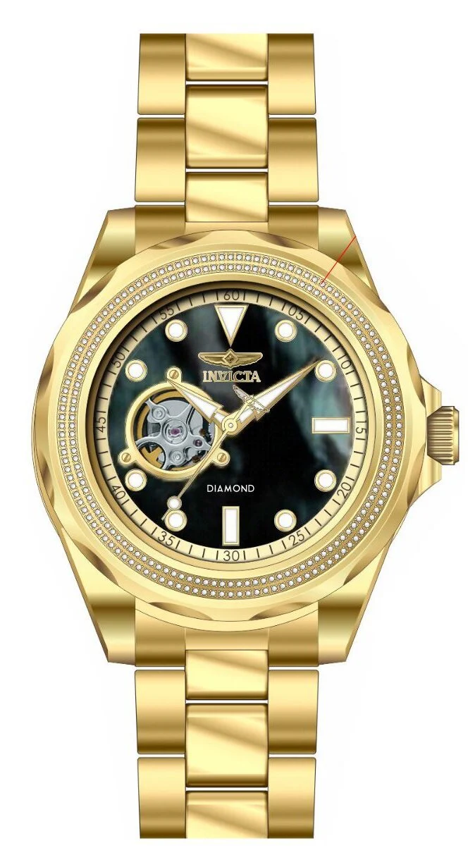 Band For Invicta Elite Diamond Men 48771
