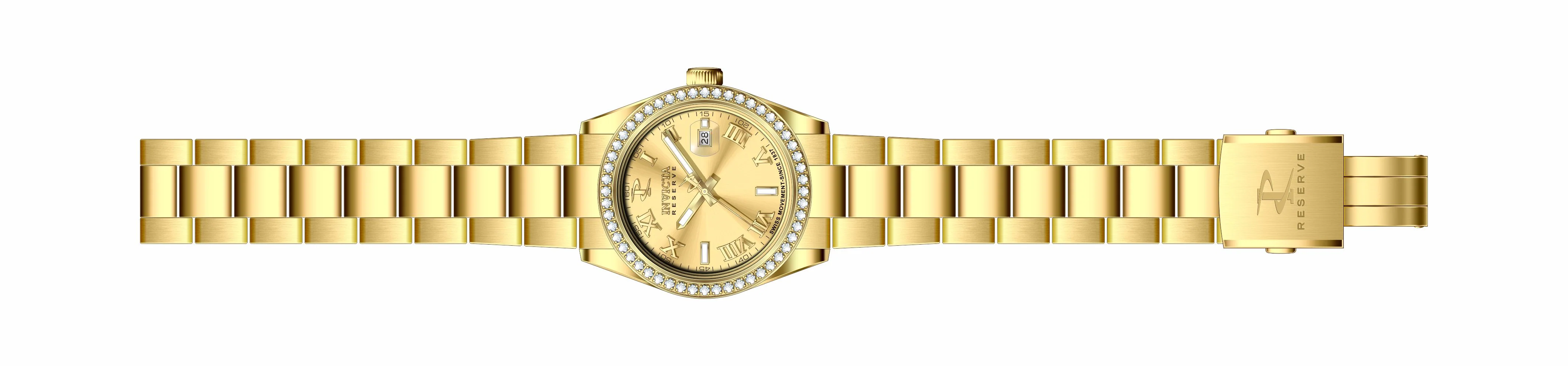 Band For Invicta Elite Diamond  Men 51096