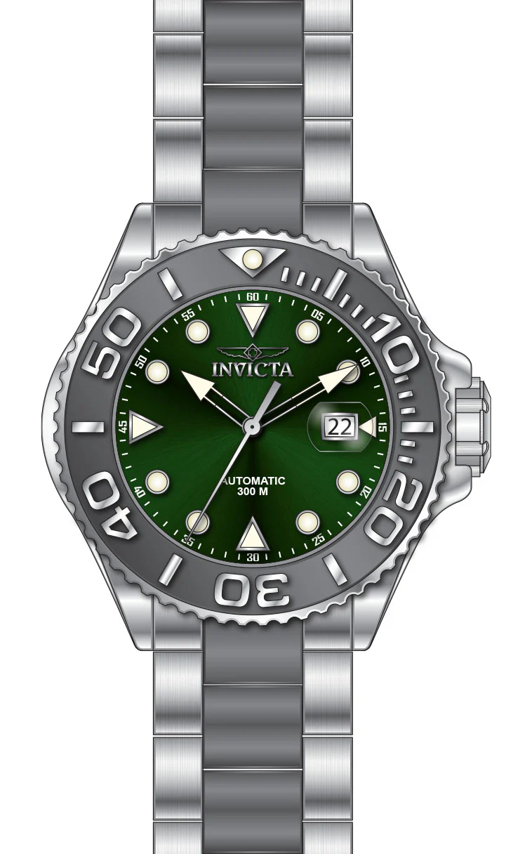 Band For Invicta Grand Diver Men 46542