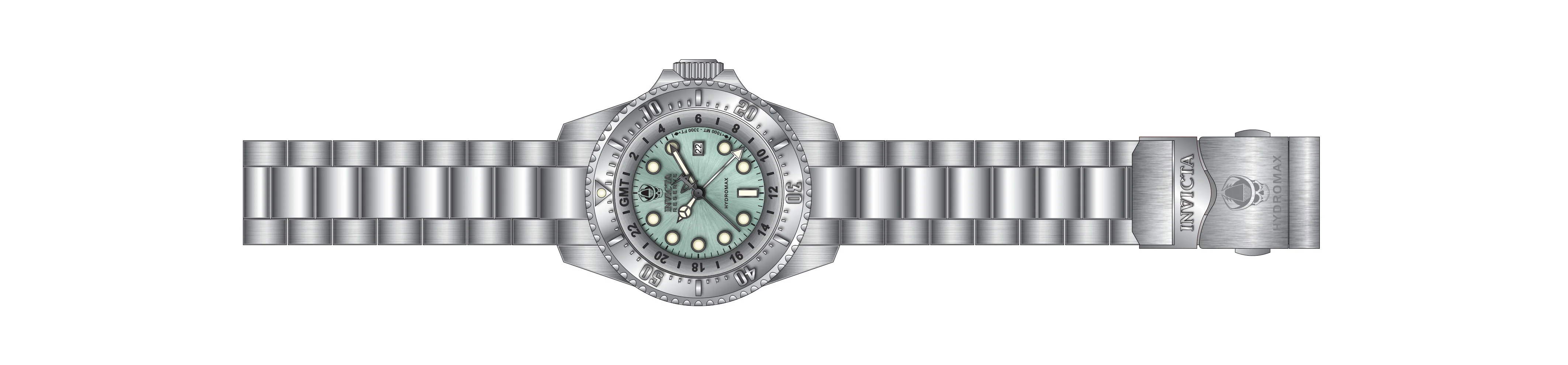 Band For Invicta Hydromax Men 45472