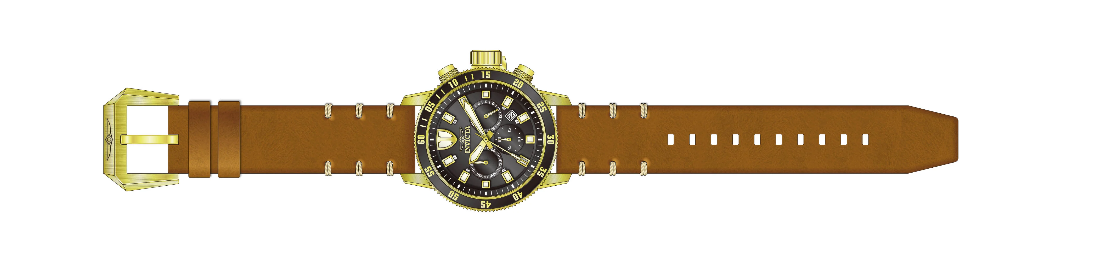 Band for Invicta I-Force Men 43782