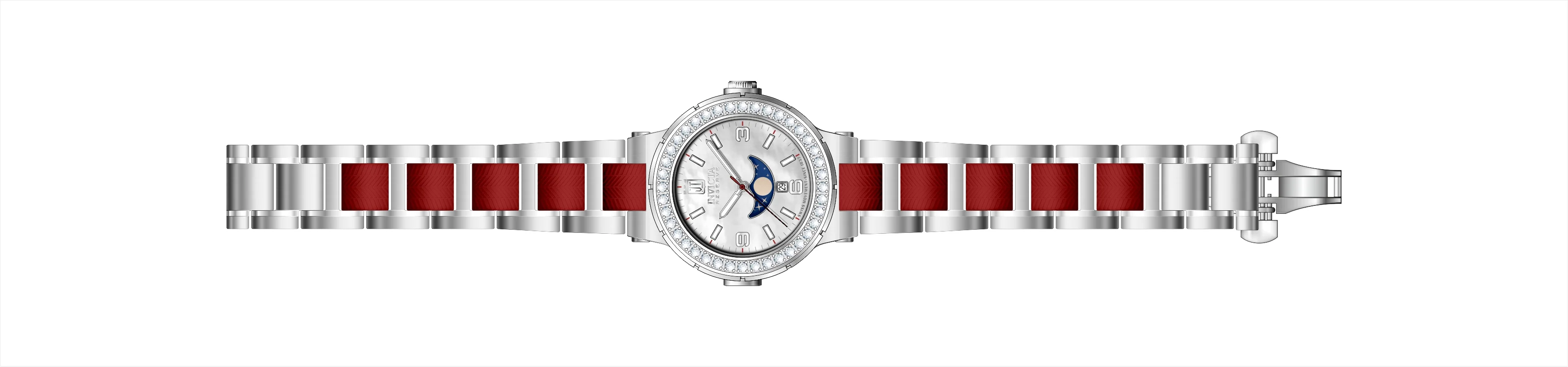 Band For Invicta JT Lady 51349