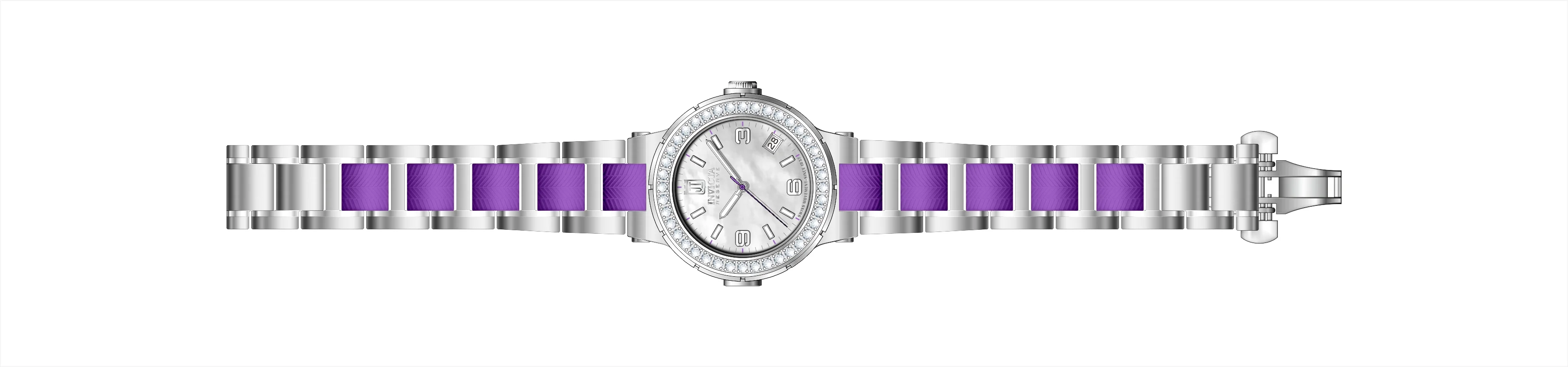 Band For Invicta JT  Lady 51354