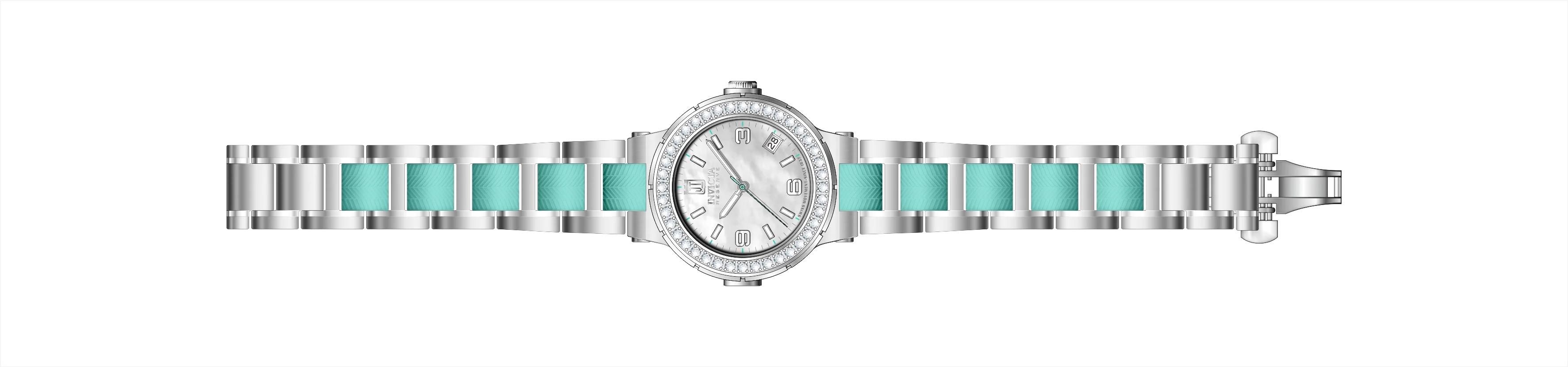 Band For Invicta JT  Lady 51357