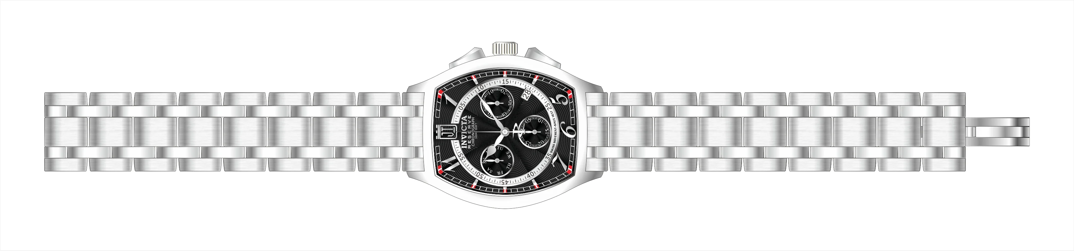 Band For Invicta JT Men 51296