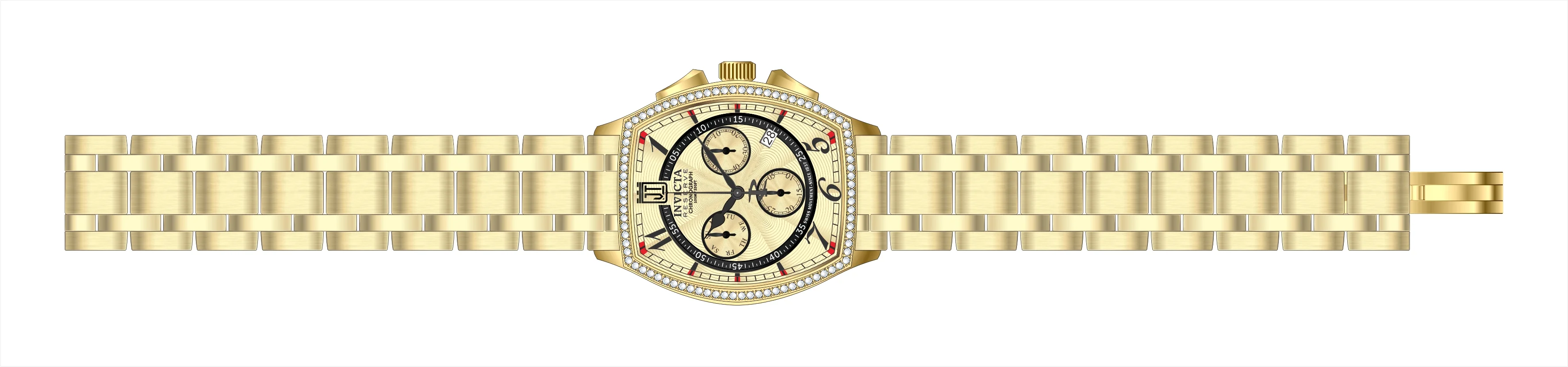 Band For Invicta JT Men 51302