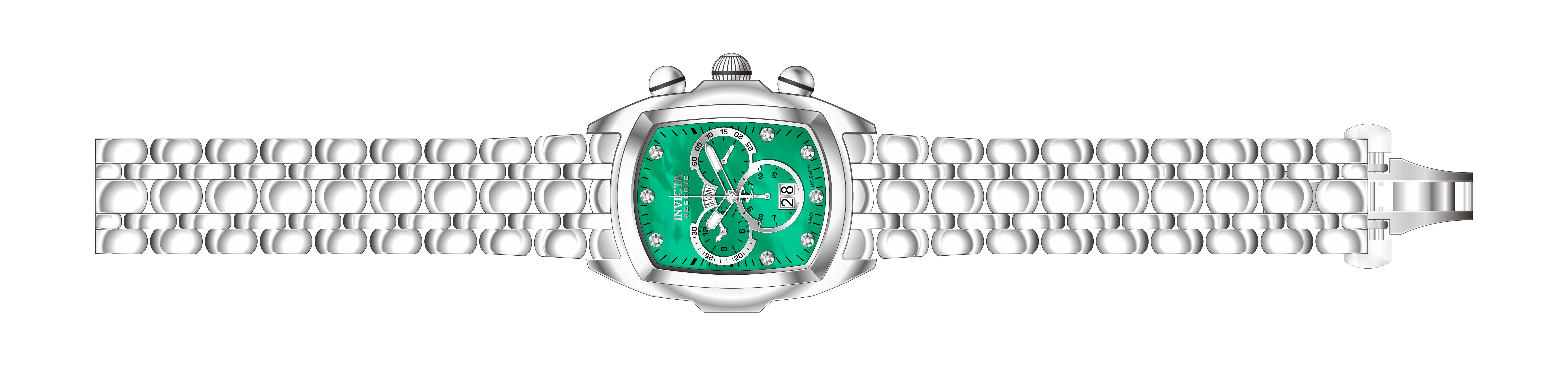 Band For Invicta Lupah Men 45807