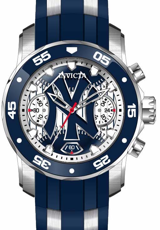 Band For Invicta MLB 42876