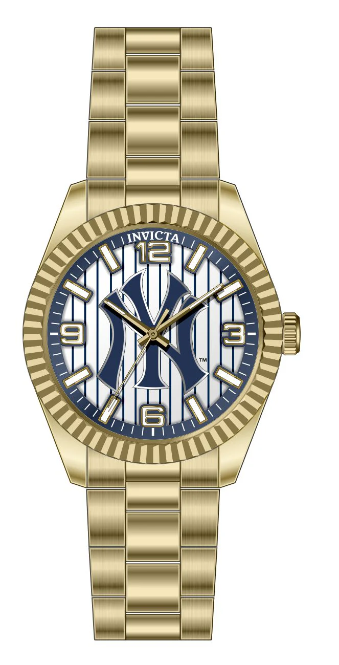 Band For Invicta MLB New York Yankees Men 49864