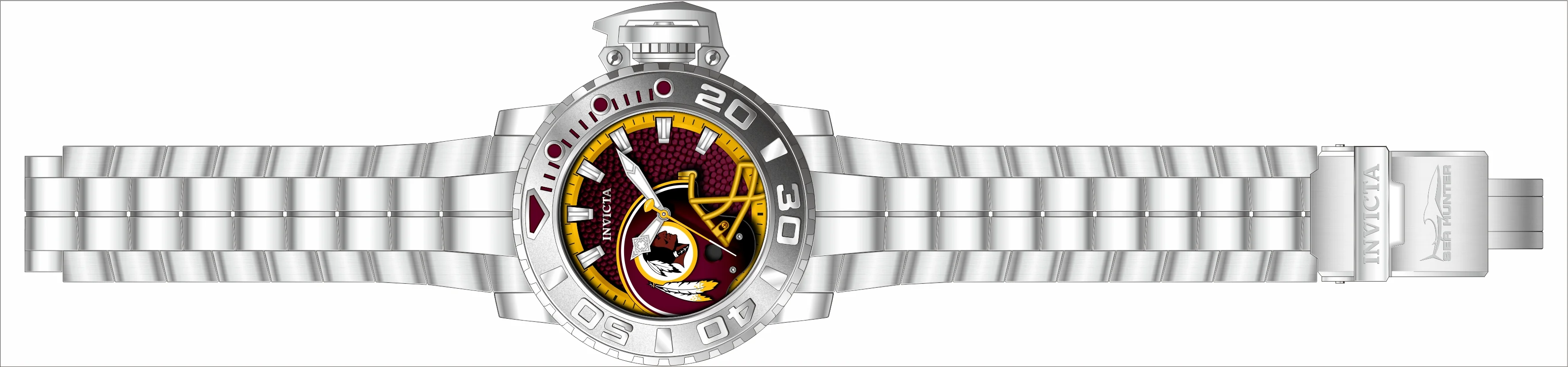 Band For Invicta NFL 33044