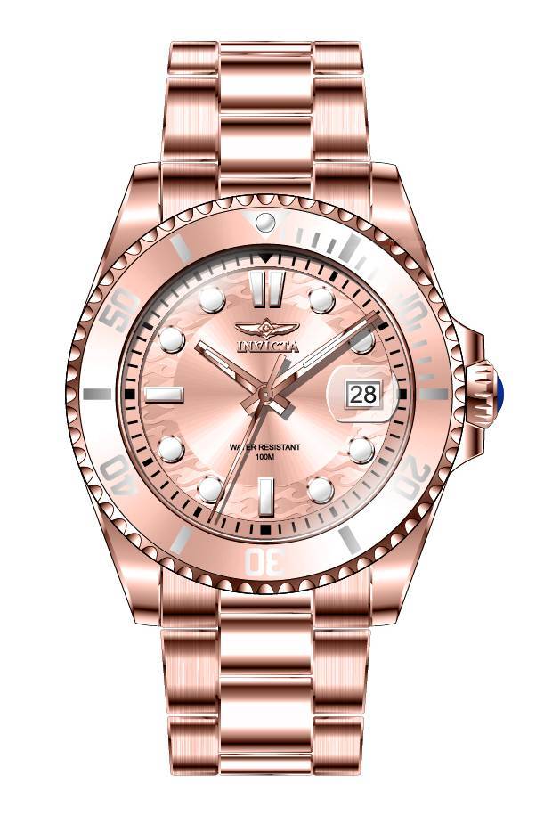 Band For Invicta Pro Diver Lady 46685