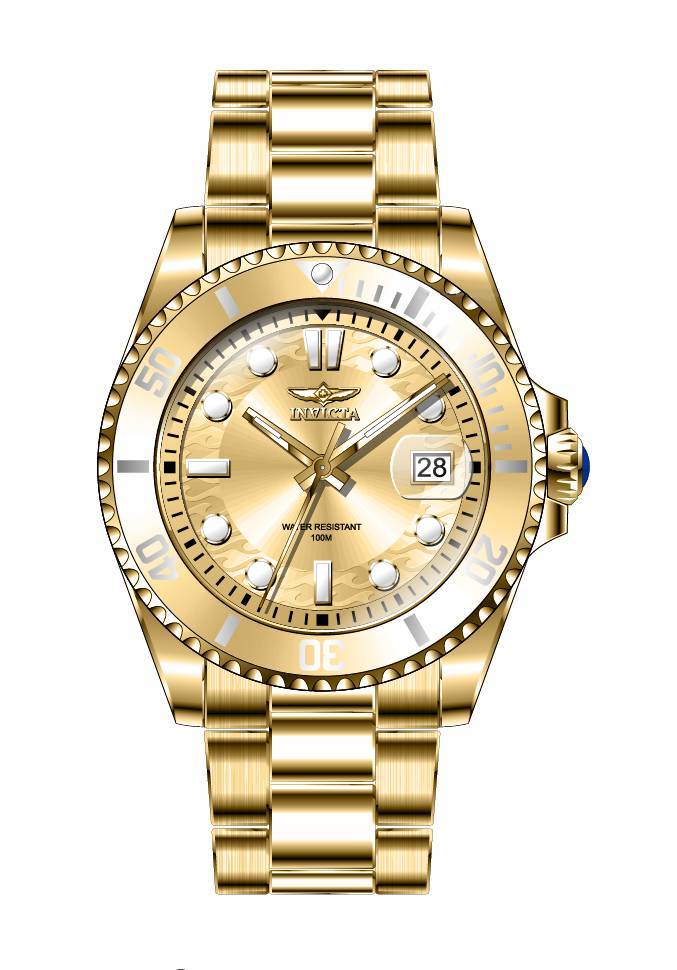 Band For Invicta Pro Diver  Lady 46688