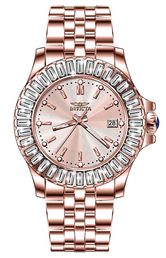 Band For Invicta Pro Diver Lady 46726