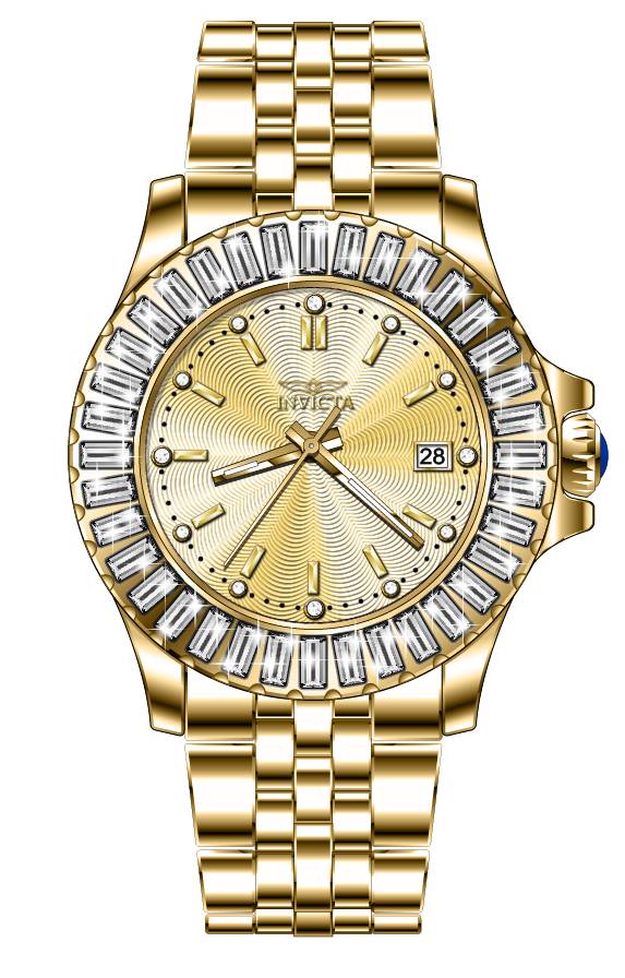Band For Invicta Pro Diver Lady 46728