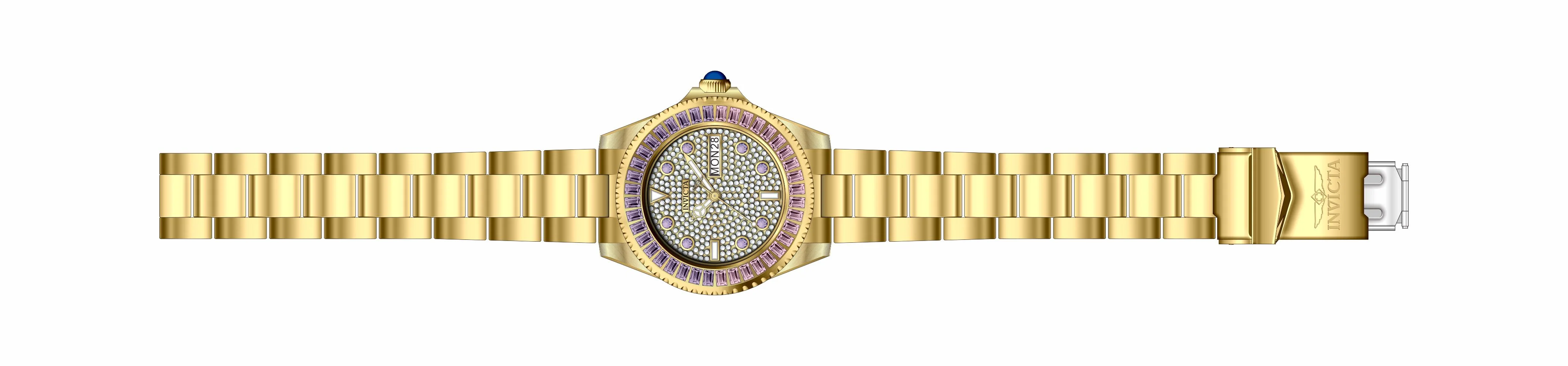 Band For Invicta Pro Diver Lady 49561