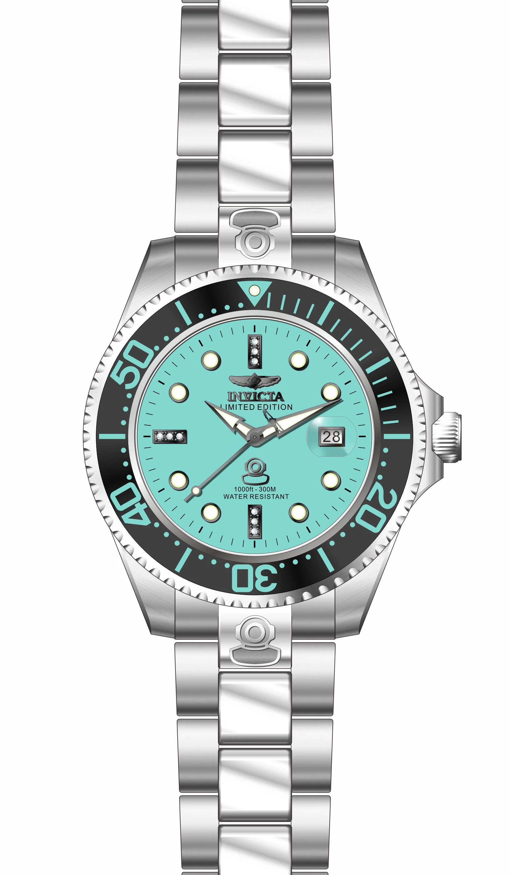Band for Invicta Pro Diver Men 43402 - Image 2