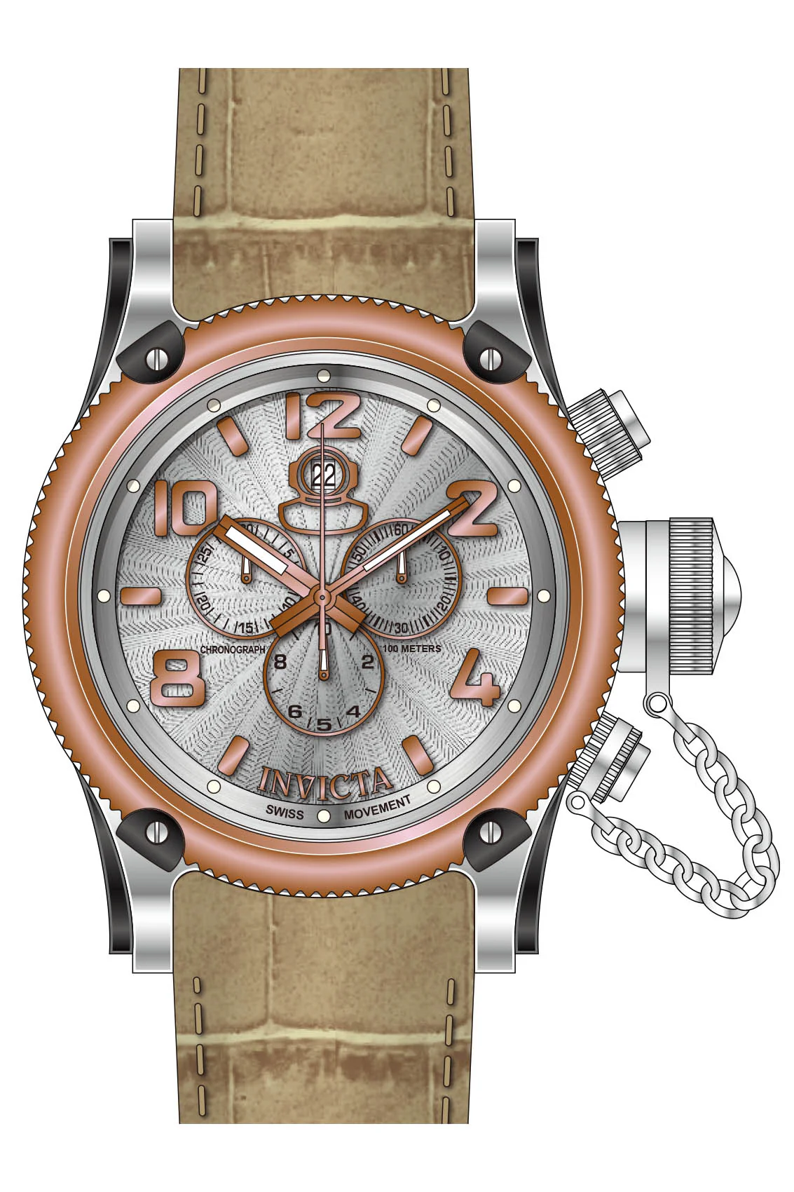 Band for Invicta Pro Diver Men 43857 - Image 2