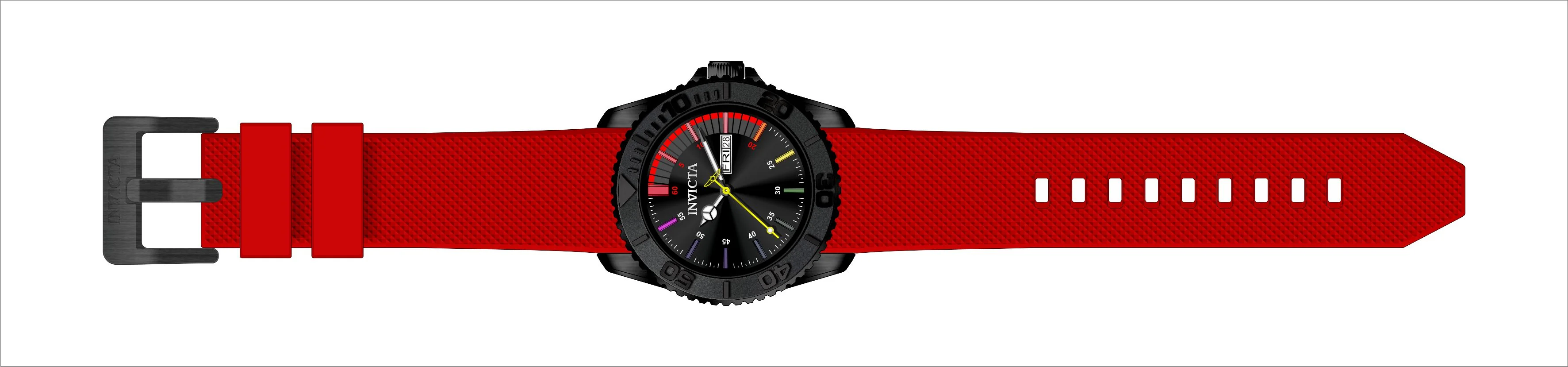 Band For Invicta Pro Diver Men 44734