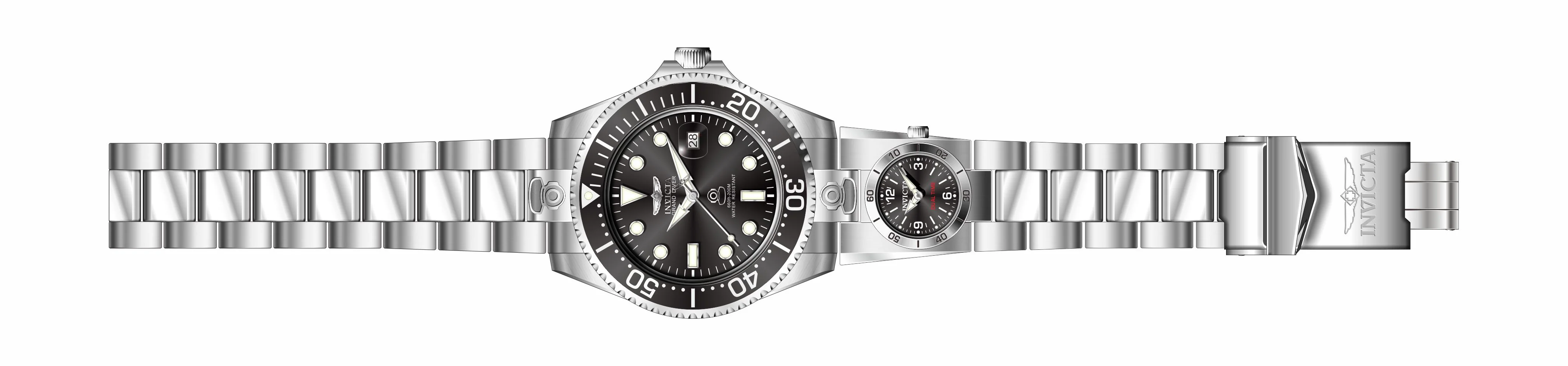 Band For Invicta Pro Diver Men 45812