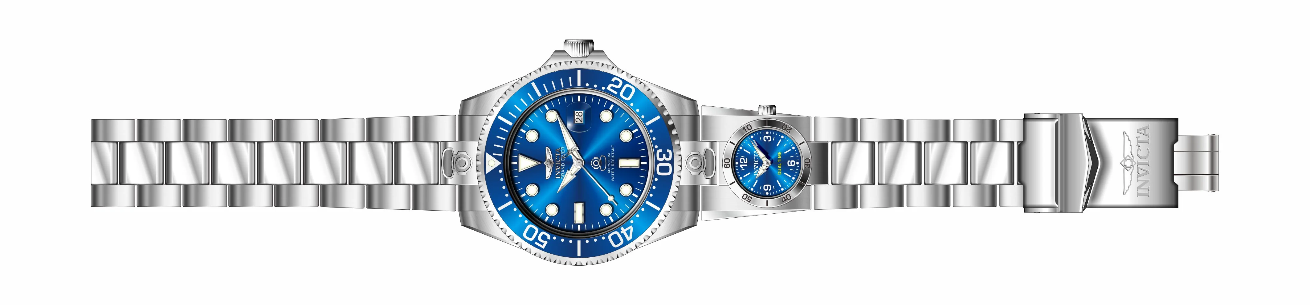 Band For Invicta Pro Diver Men 45813