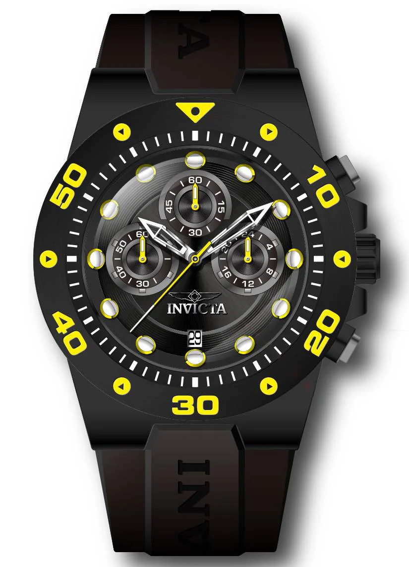 Band For Invicta Pro Diver  Men 47104