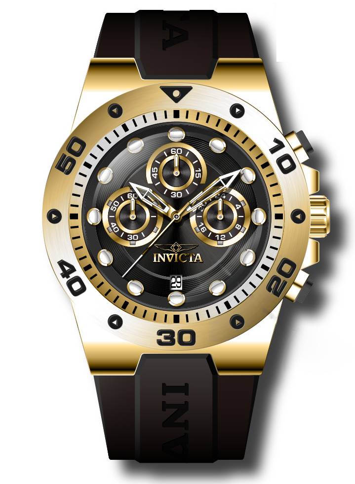 Band For Invicta Pro Diver  Men 47107