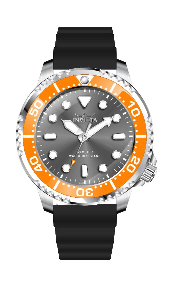 Band For Invicta Pro Diver  Men 47224