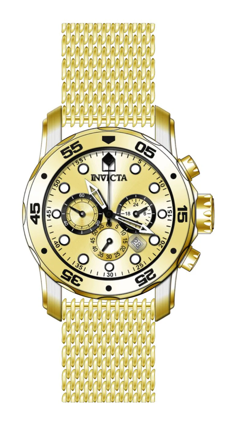 Band For Invicta Pro Diver Men 47240