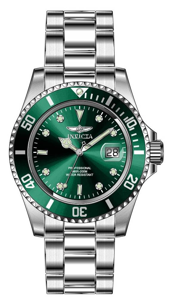 Band For Invicta Pro Diver Men 47355