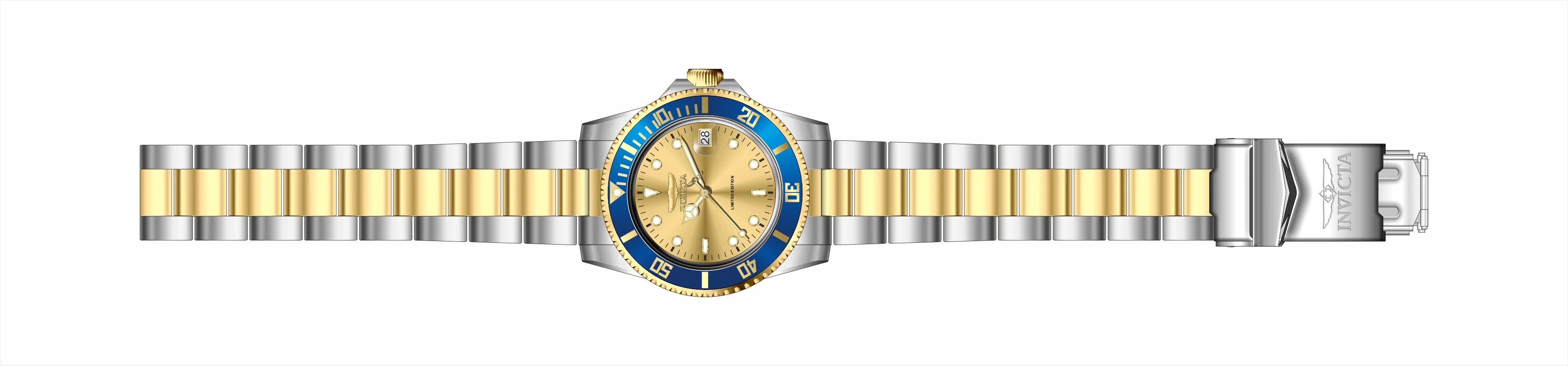 Band For Invicta Pro Diver Men 47394
