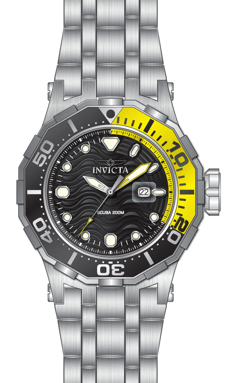 Band For Invicta Pro Diver Men 47841