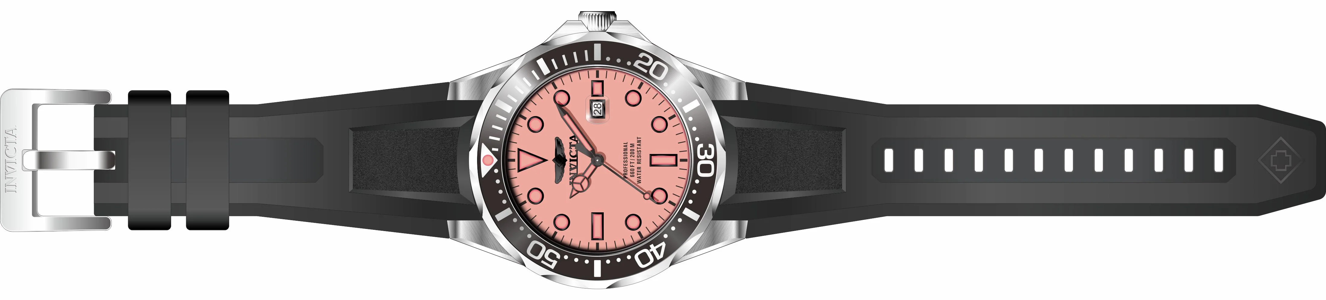 Band For Invicta Pro Diver Men 48033