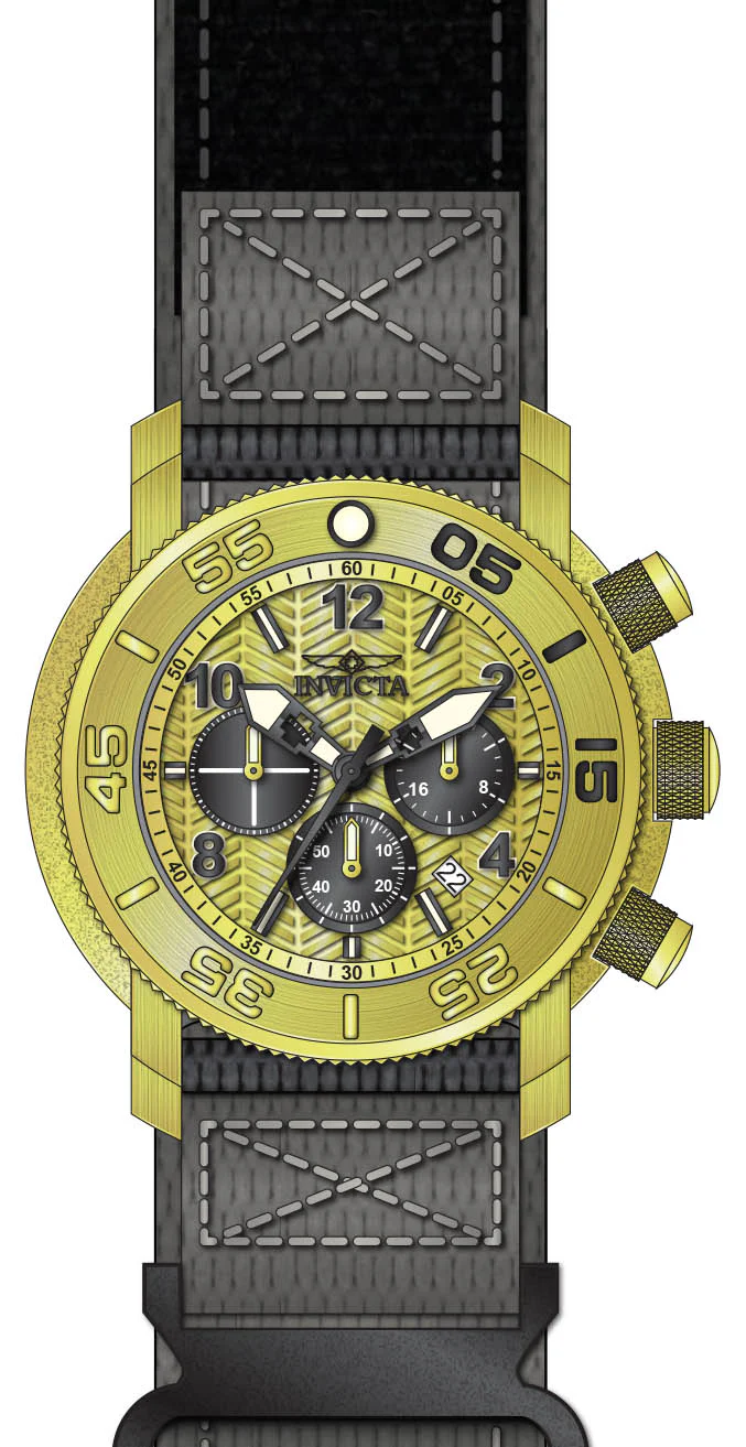 Band For Invicta Pro Diver  Men 50099
