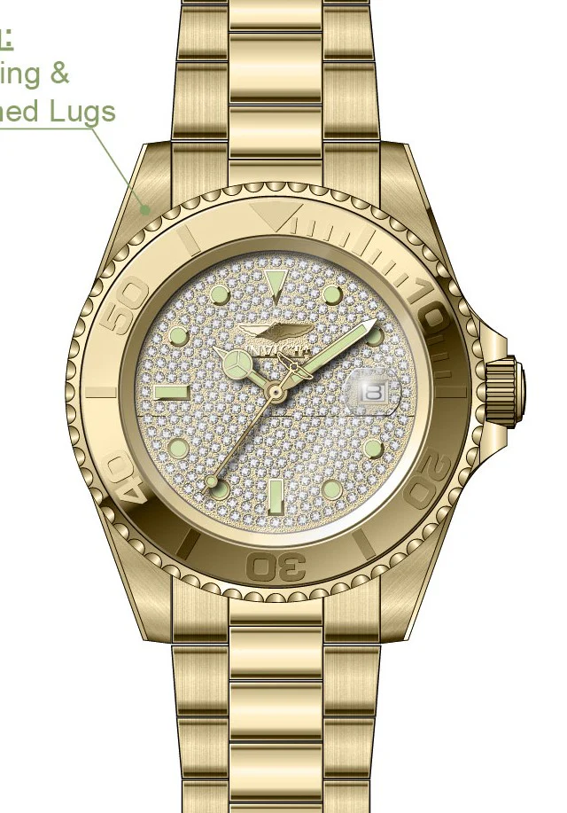 Band For Invicta Pro Diver  Men 50288