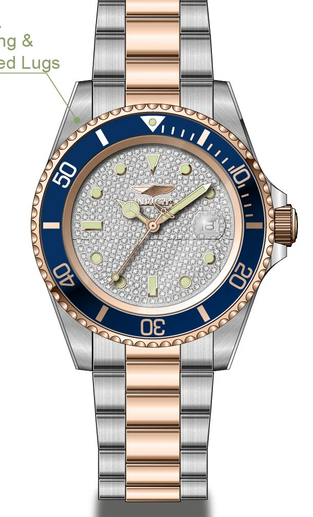 Band For Invicta Pro Diver  Men 50290