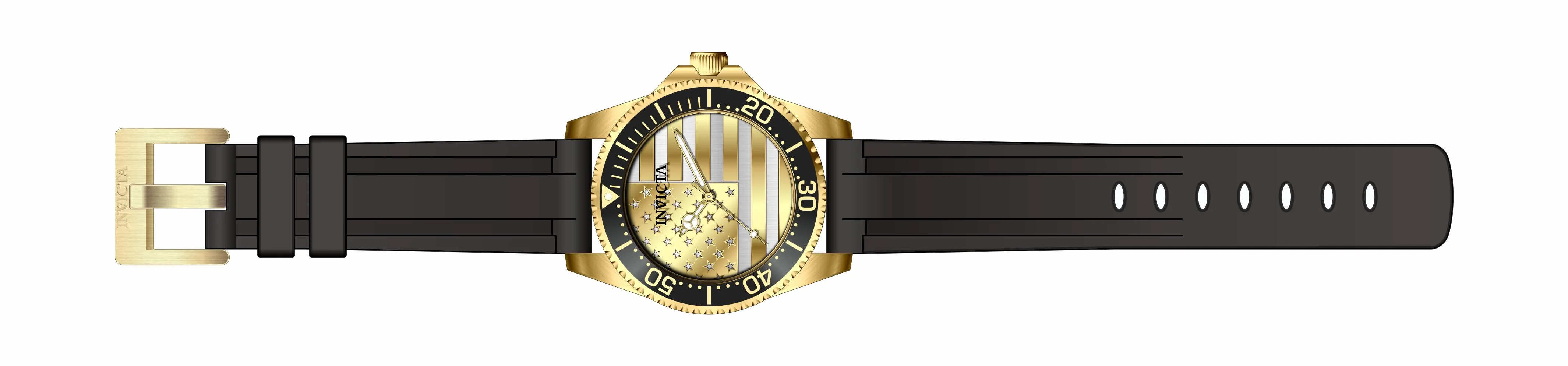 Band For Invicta Pro Diver Men 50419