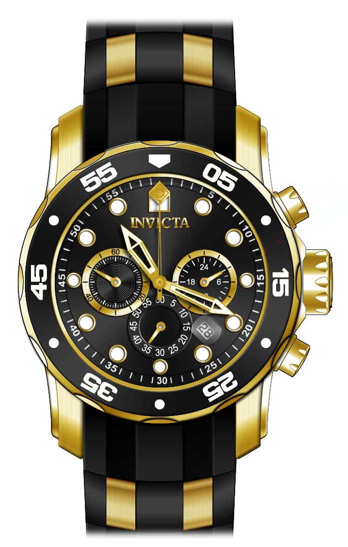 Band For Invicta Pro Diver SCUBA Men 47141
