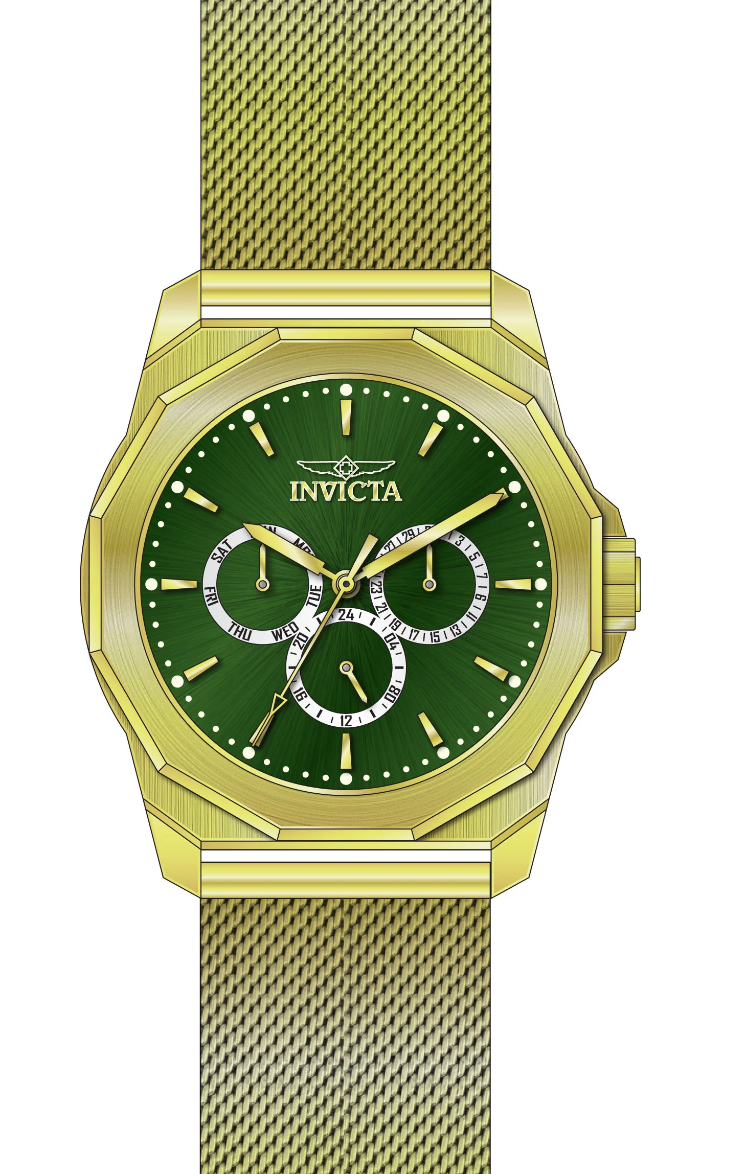 Band For Invicta Pro Diver  Unisex 46254