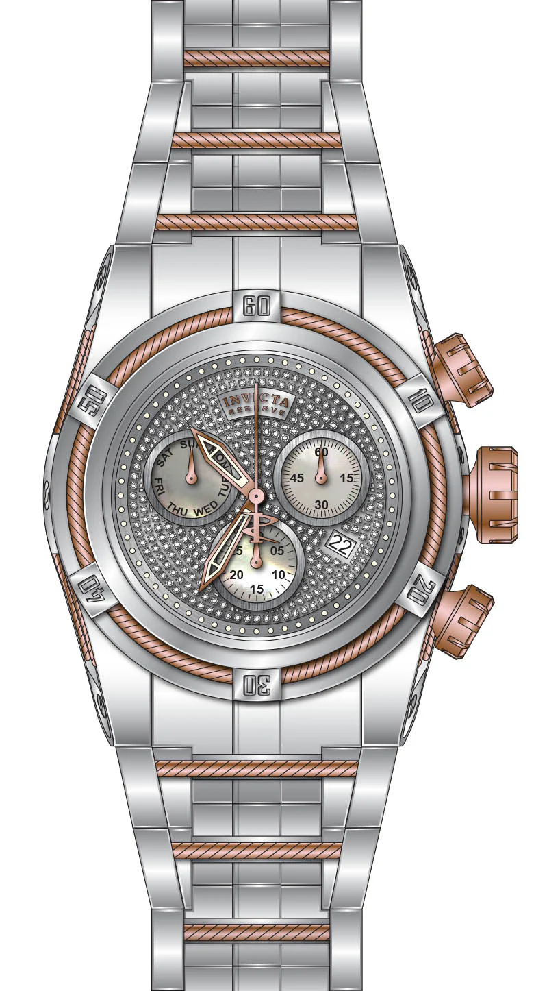 Band For Invicta Reserve Bolt Zeus Men 45919