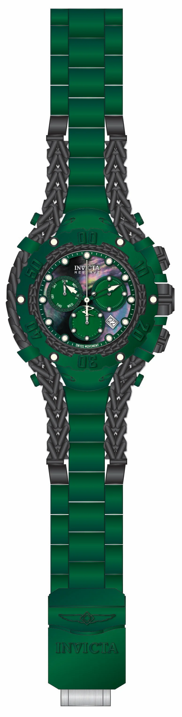 Band For Invicta Reserve Gladiator Men 51493