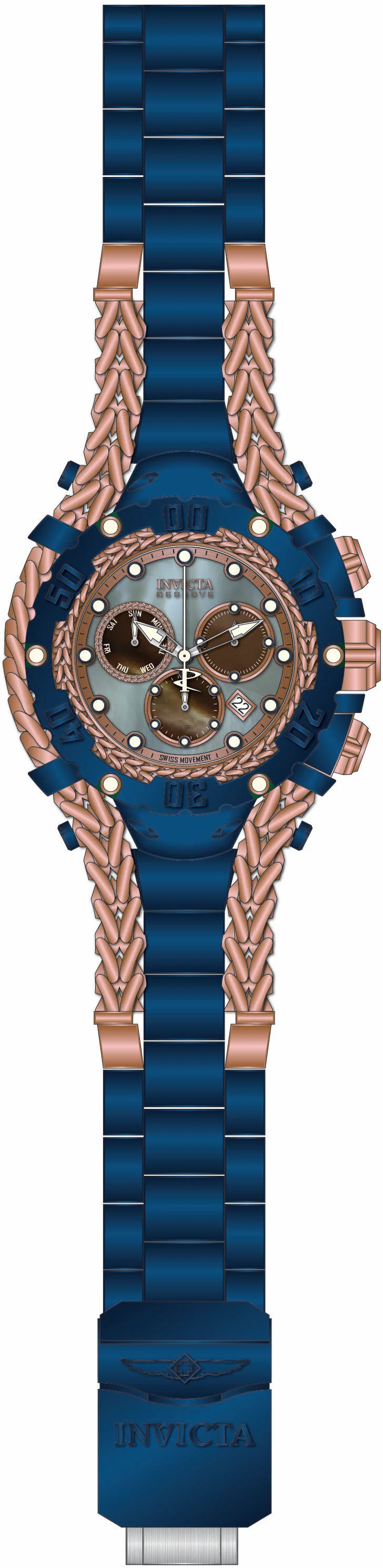 Band For Invicta Reserve Gladiator Men 51498