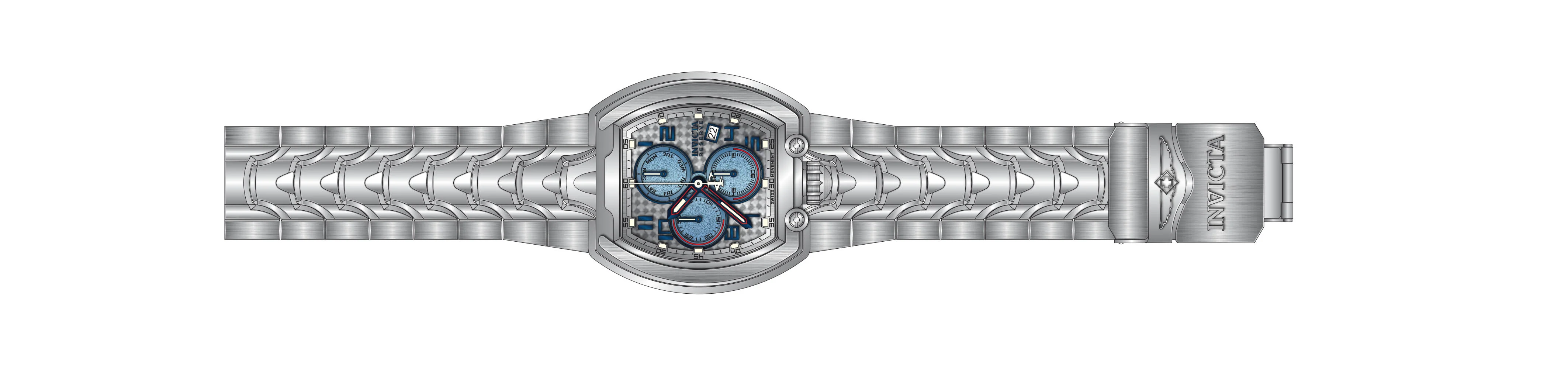 Band For Invicta Reserve Man Men 45194