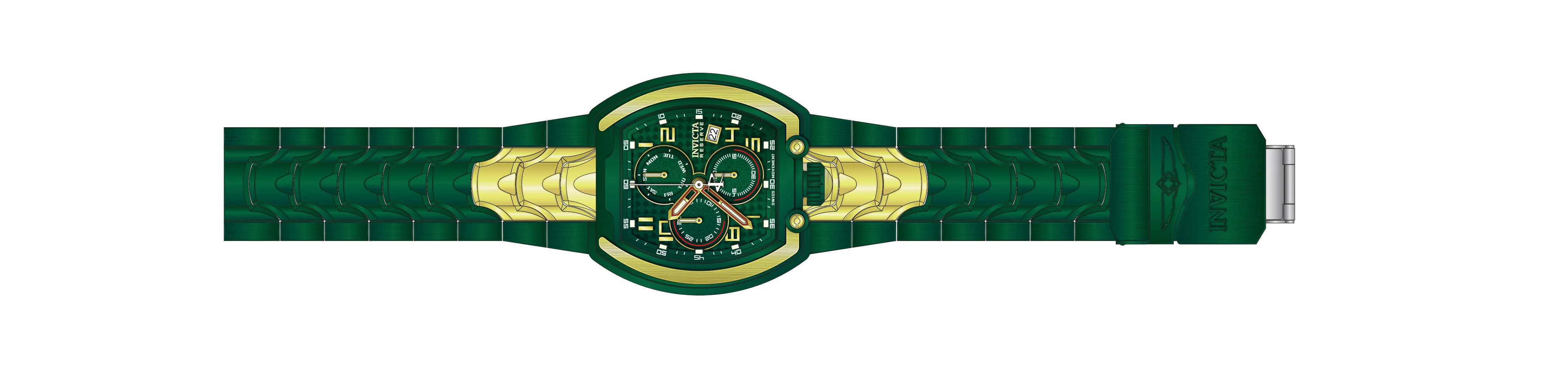 Band For Invicta Reserve Man Men 45197