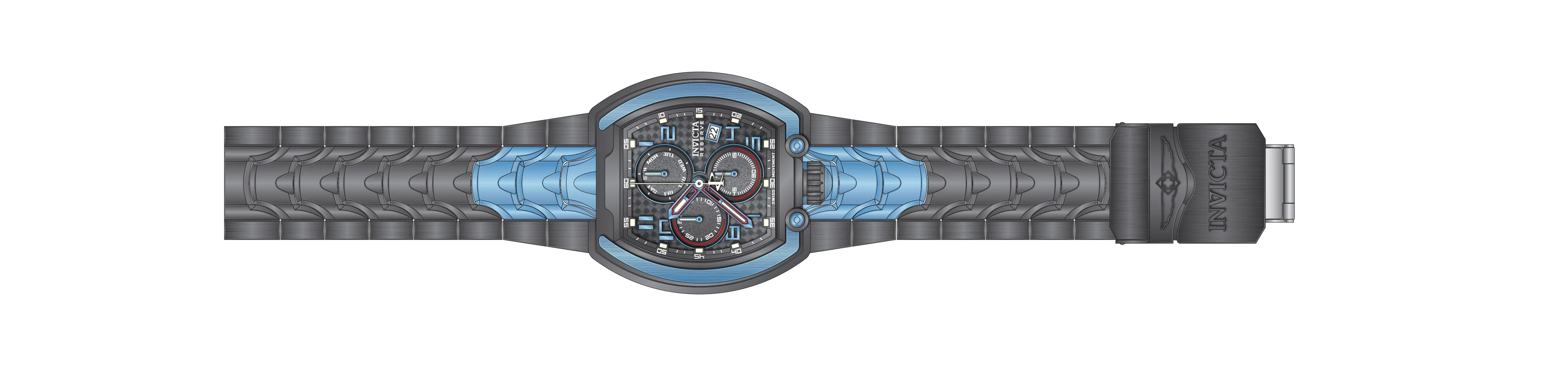 Band For Invicta Reserve Man Men 45198