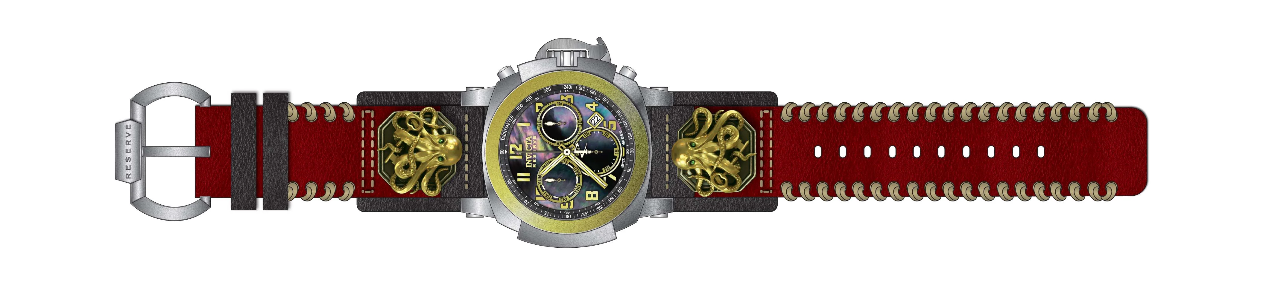 Band For Invicta Reserve Man of War Men 44725