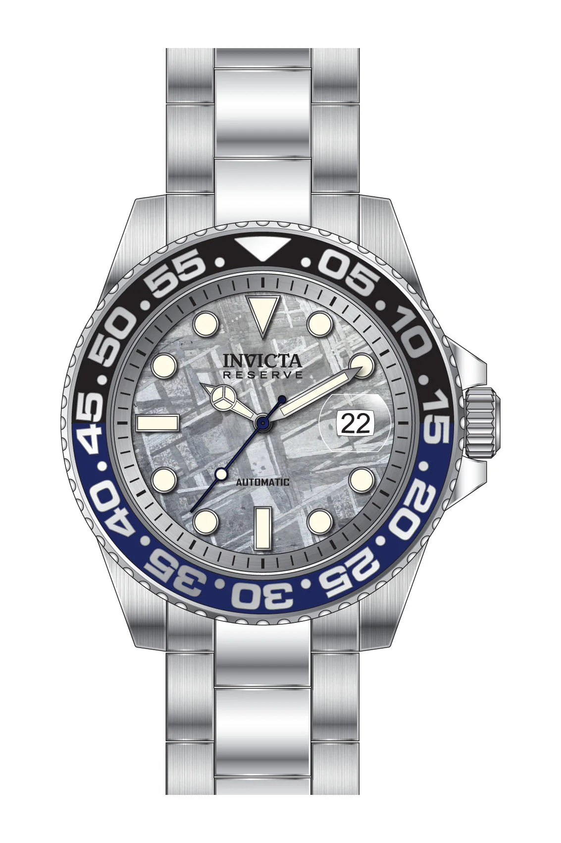 Band for Invicta Reserve men 34200 - Image 2